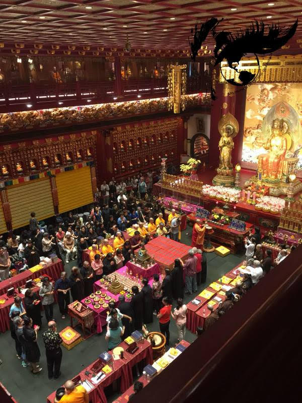 celebración budista